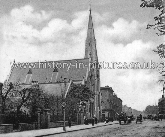 Devonshire Square Baptist Church, Stoke Newington Road, London. c.1904.